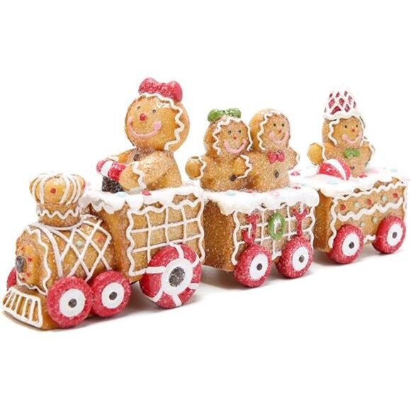 Christmas Decorations Indoor Home Decor Christmas Gingerbread Man Small - Picture 8 of 8